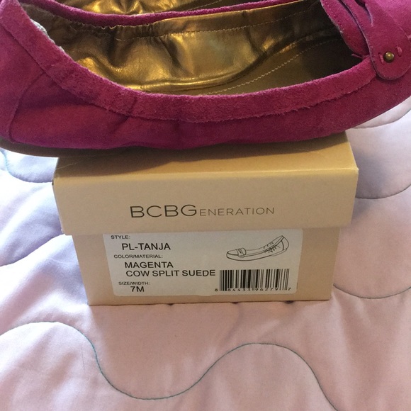BCBGeneration Magenta Flats - Picture 6 of 7